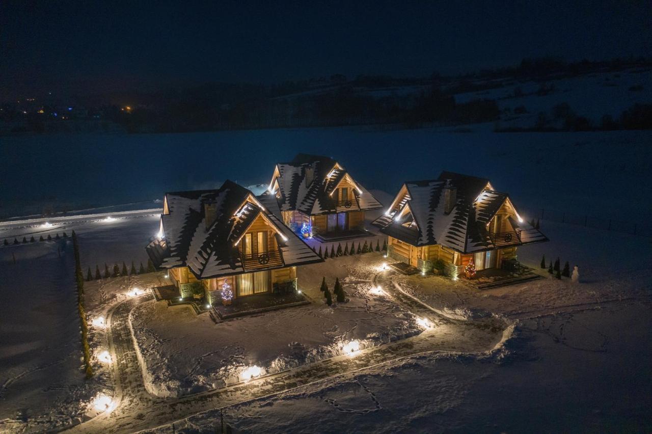 "Osada Guty" - Kazdy Domek Posiada Prywatne Jacuzzi Na Wylacznosc, W Cenie Pobytu - Idealne Miejsce Na Wypoczynek! Szaflary Buitenkant foto