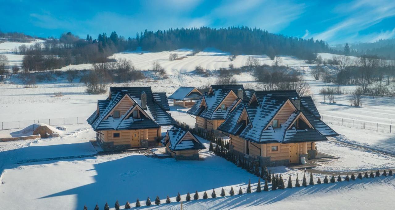 "Osada Guty" - Kazdy Domek Posiada Prywatne Jacuzzi Na Wylacznosc, W Cenie Pobytu - Idealne Miejsce Na Wypoczynek! Szaflary Buitenkant foto