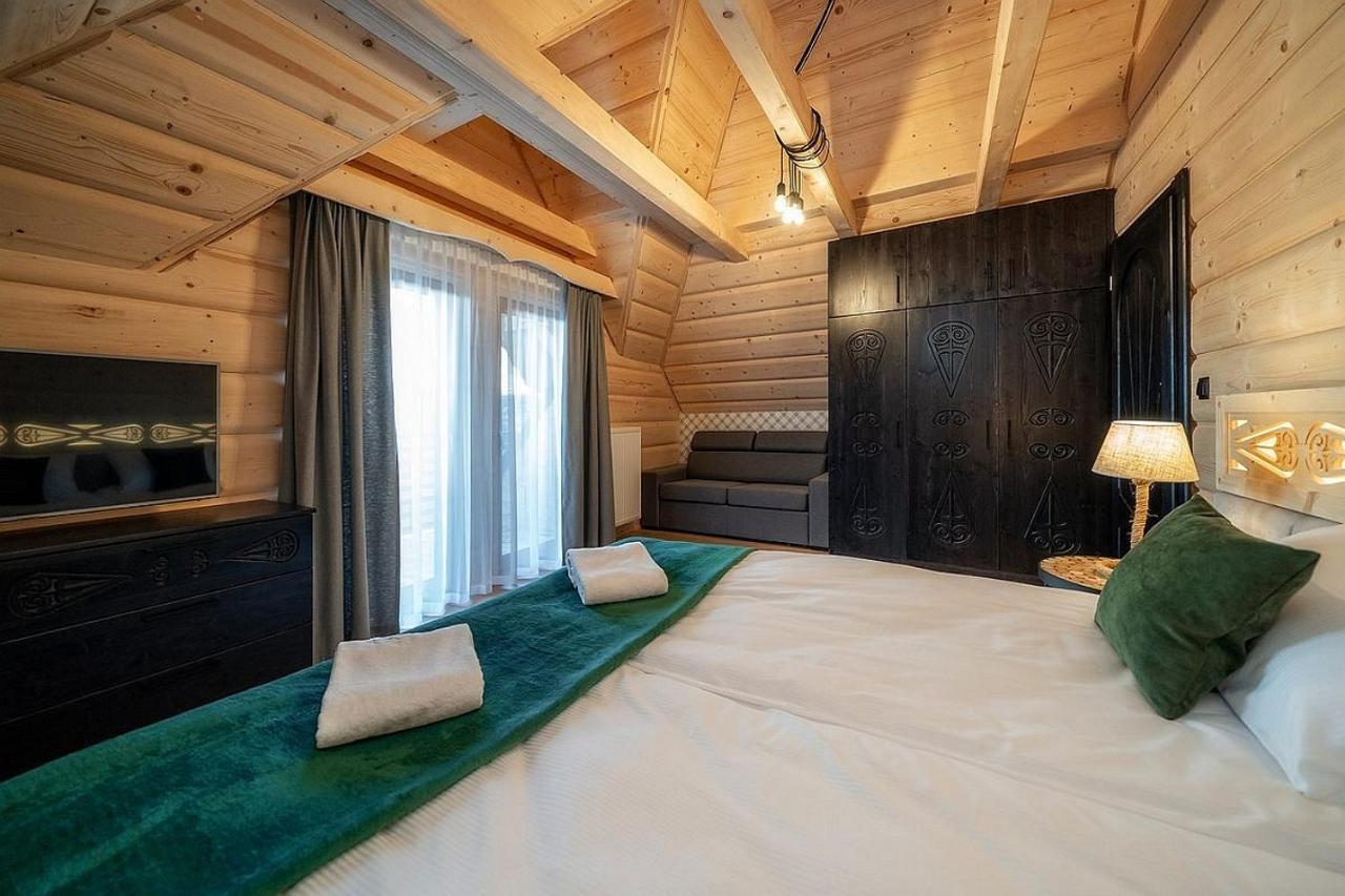 "Osada Guty" - Kazdy Domek Posiada Prywatne Jacuzzi Na Wylacznosc, W Cenie Pobytu - Idealne Miejsce Na Wypoczynek! Szaflary Buitenkant foto