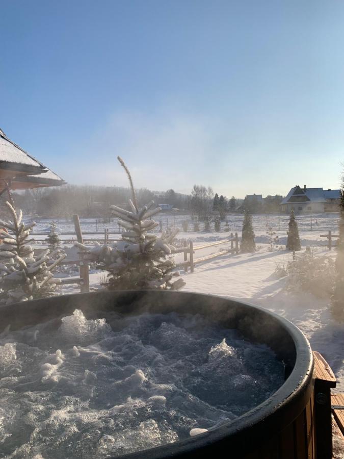 "Osada Guty" - Kazdy Domek Posiada Prywatne Jacuzzi Na Wylacznosc, W Cenie Pobytu - Idealne Miejsce Na Wypoczynek! Szaflary Buitenkant foto